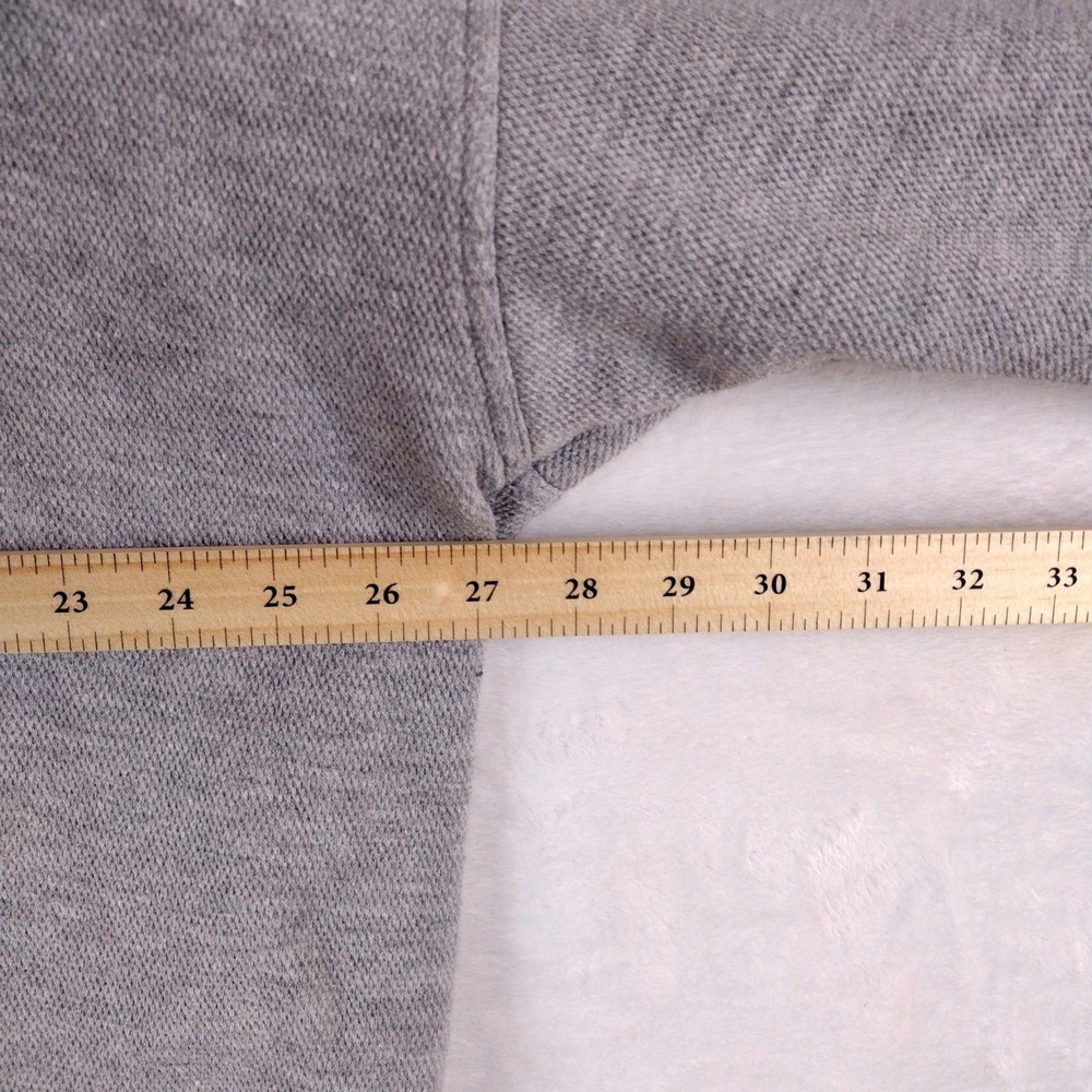 Vintage Lee Sport SF 49ers Split Color Rugby Sweatshirt Mens XXL Red Grey NFL - Picture 6 of 9